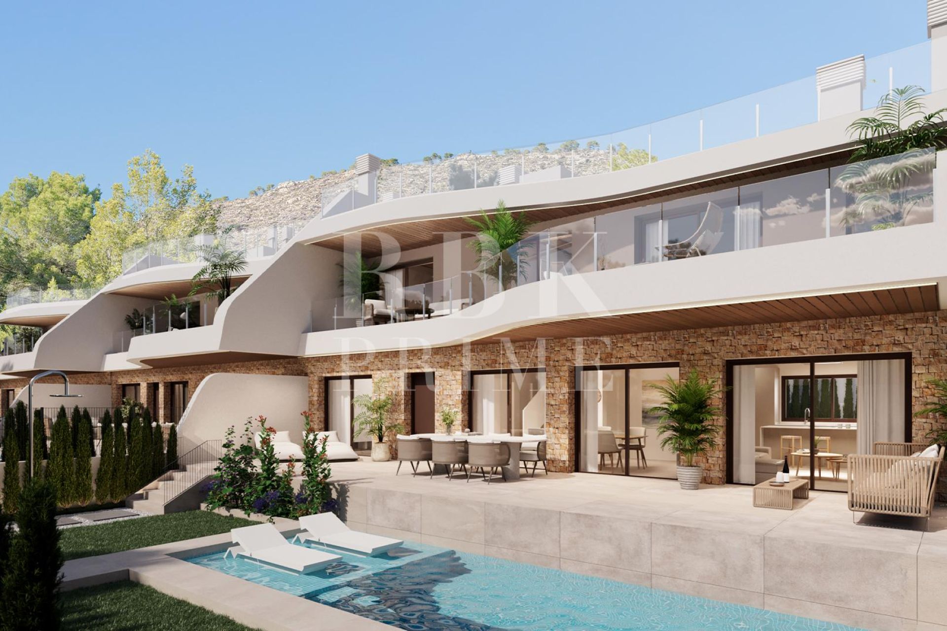 New development promotion of luxury villas in Peguera Mallorca — Image 2
