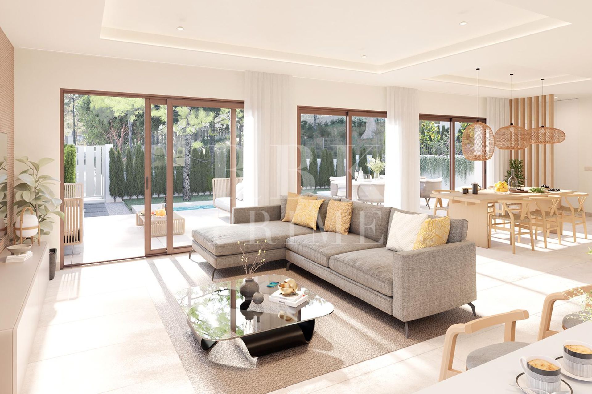 New development promotion of luxury villas in Peguera Mallorca — Image 4