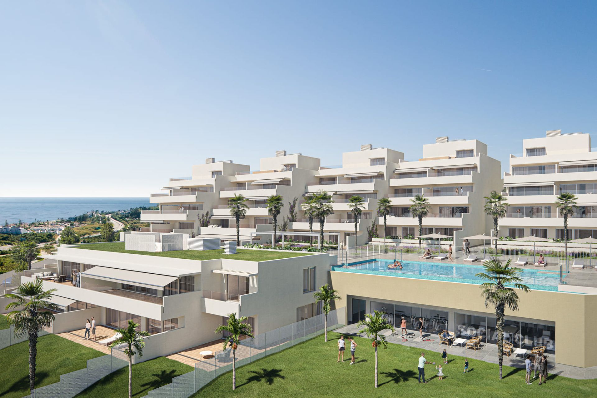 Neue Gebäude - Erdgeschoss - Estepona - Costa del Sol