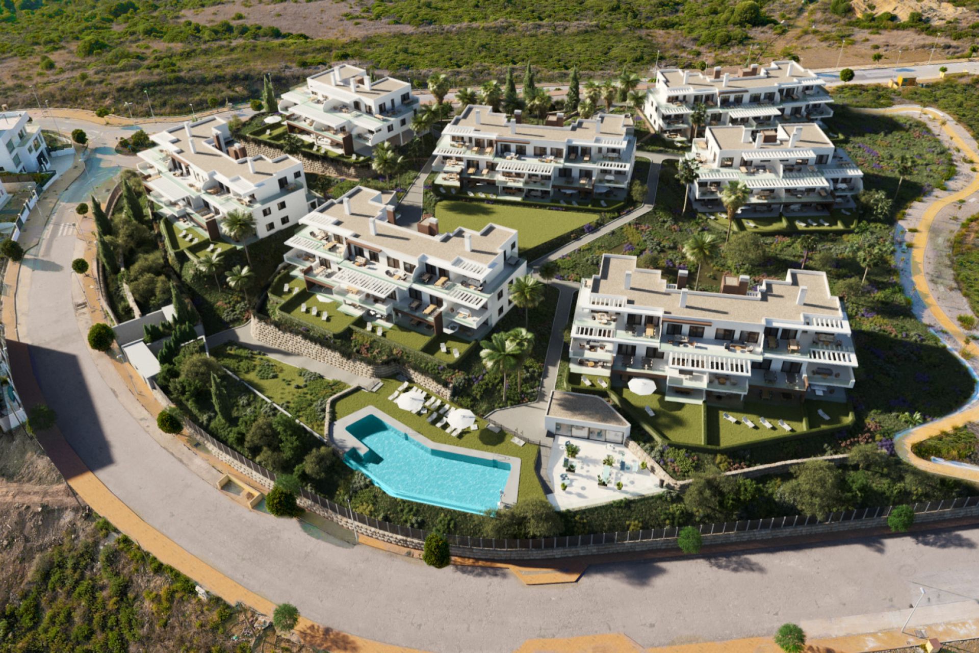 Neue Gebäude - Apartment - Casares Costa - Costa del Sol