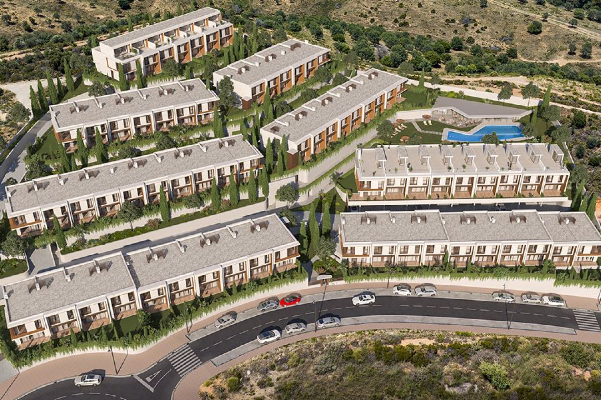 新建筑 - 联排别墅 - La Cala De Mijas - Costa del Sol