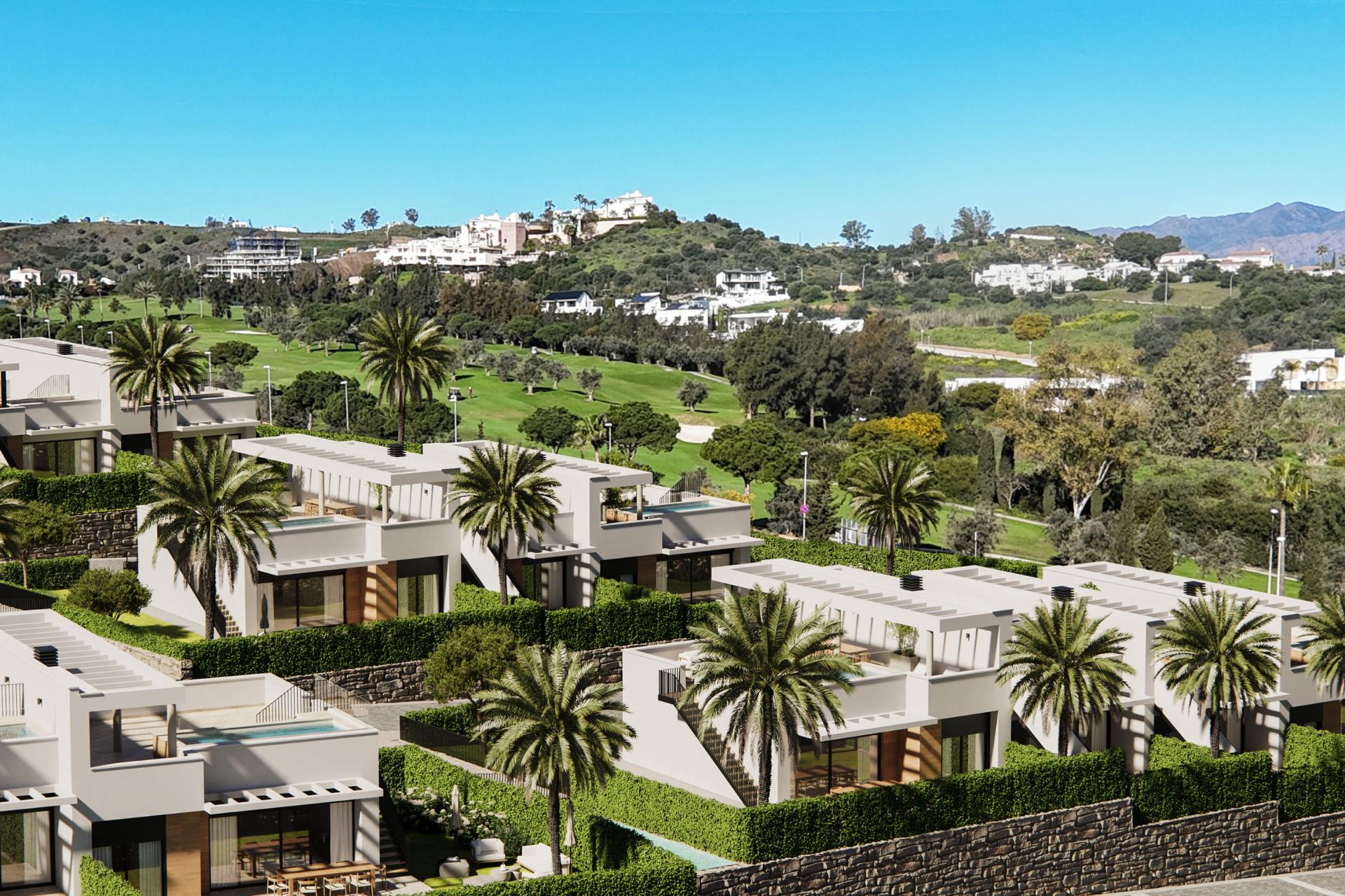 新建筑 - 联排别墅 - Las Lagunas De Mijas - Costa del Sol