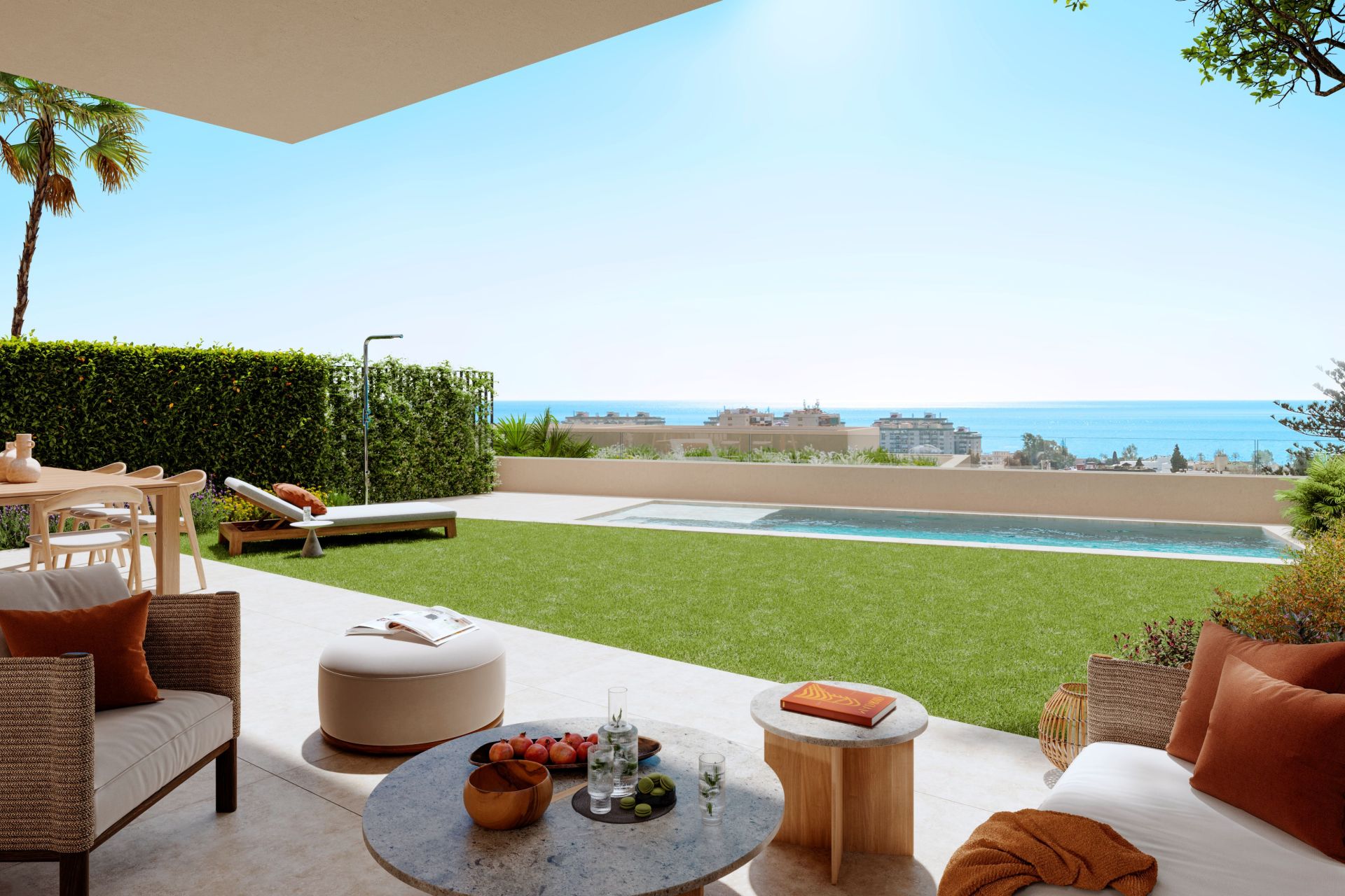 Neue Gebäude - Doppelhaushälfte - Málaga - Costa del Sol