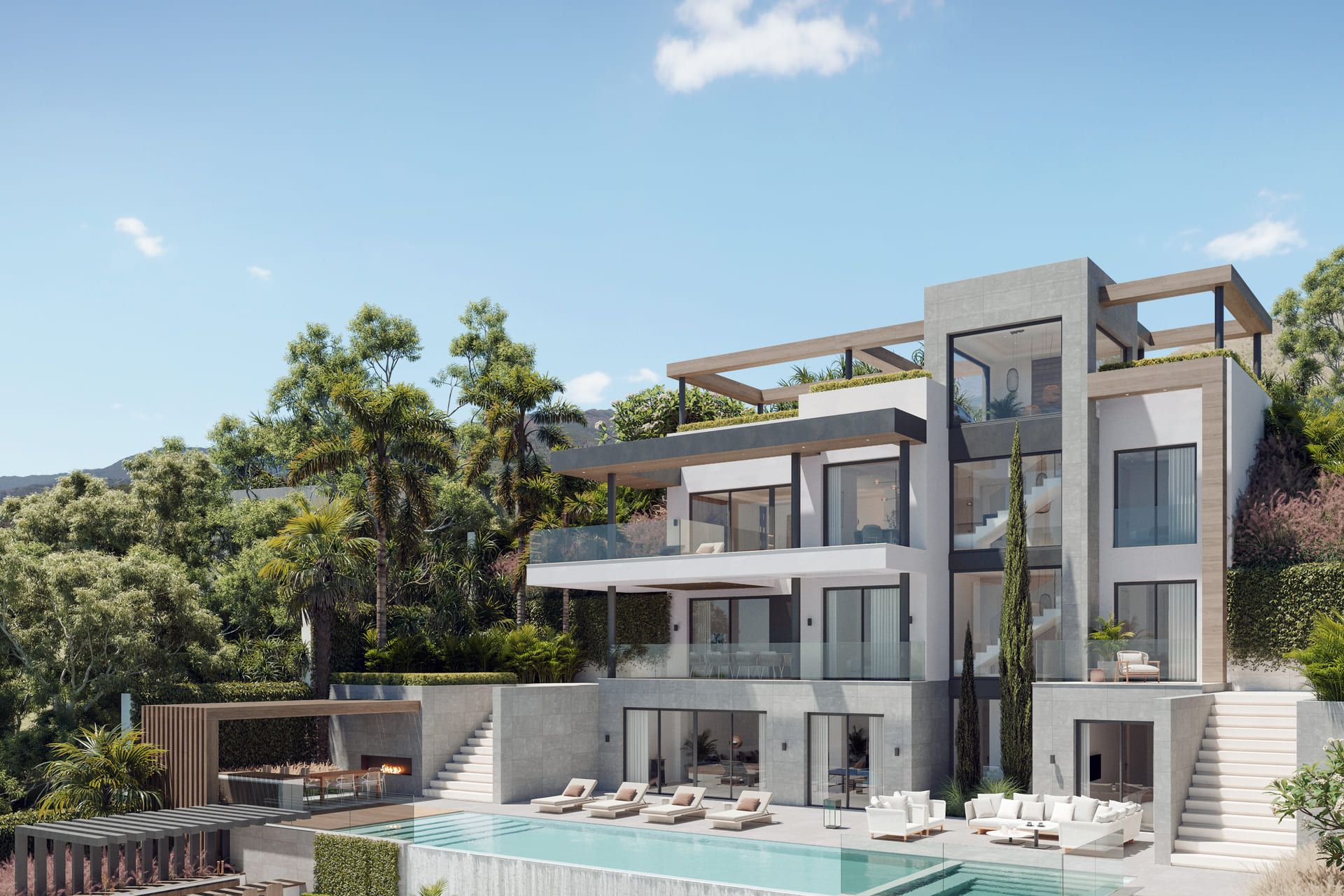 Obra nueva - Villa - Las Lagunas De Mijas - Costa del Sol