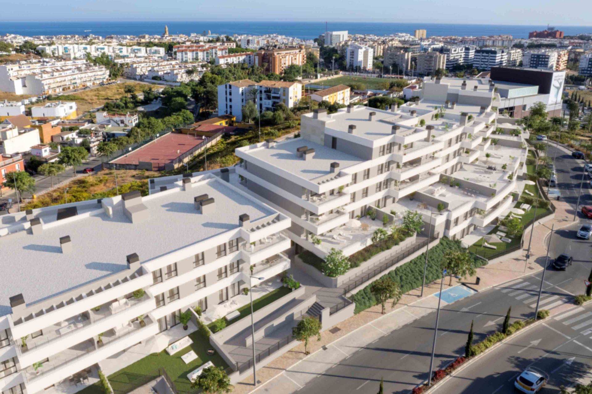 Neue Gebäude - Erdgeschoss - Estepona - Costa del Sol