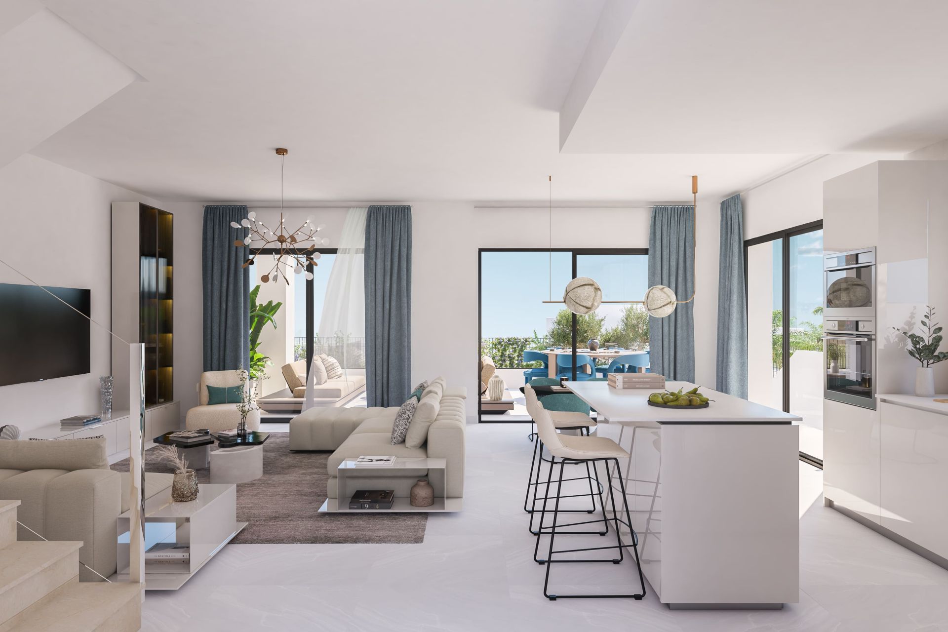 New Build - Semi-detached house - Estepona - Costa del Sol