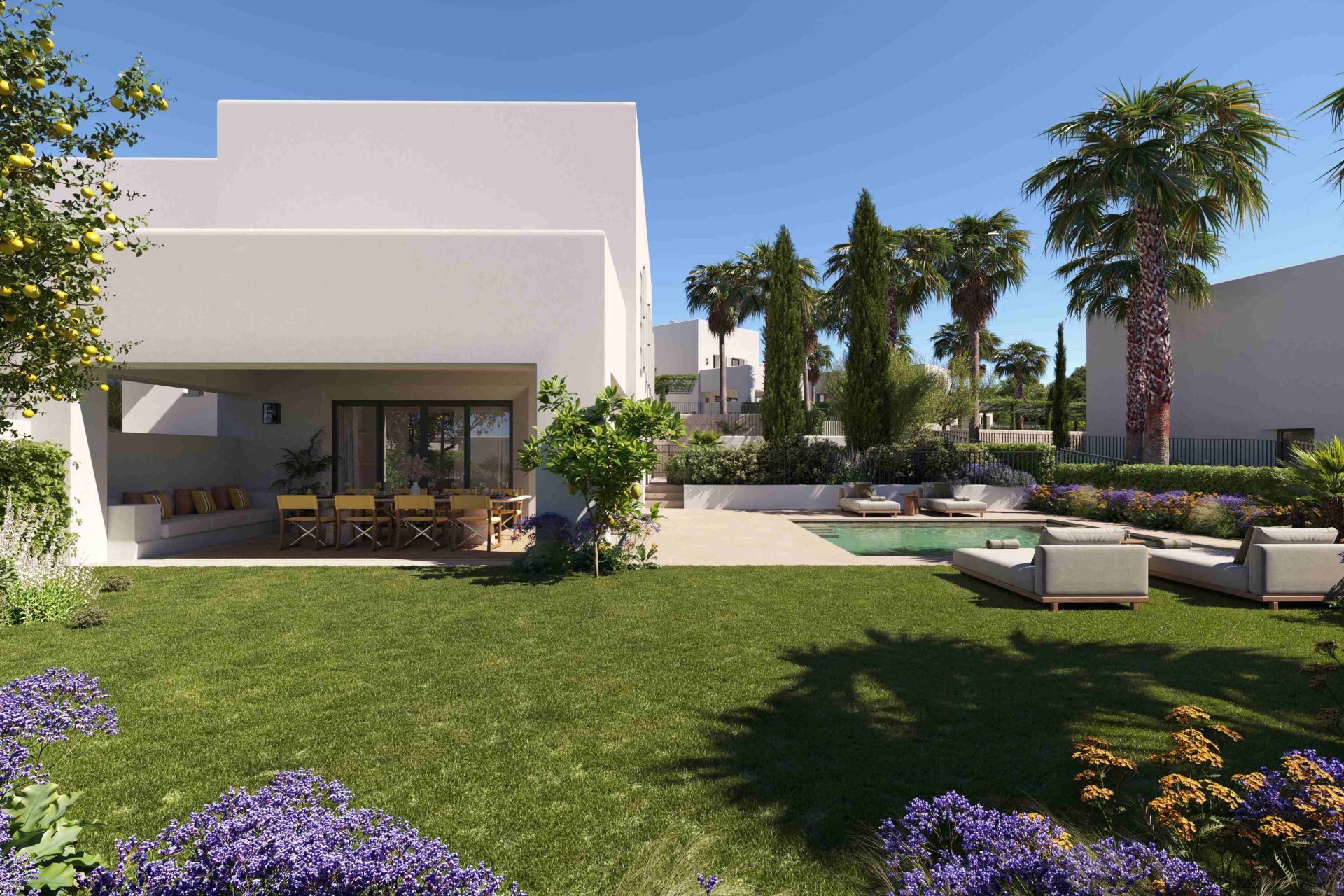 Neue Gebäude - Doppelhaushälfte - Sotogrande - Costa del Sol