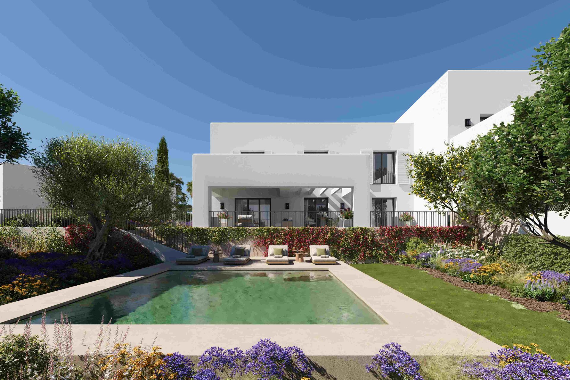 Neue Gebäude - Doppelhaushälfte - Sotogrande - Costa del Sol