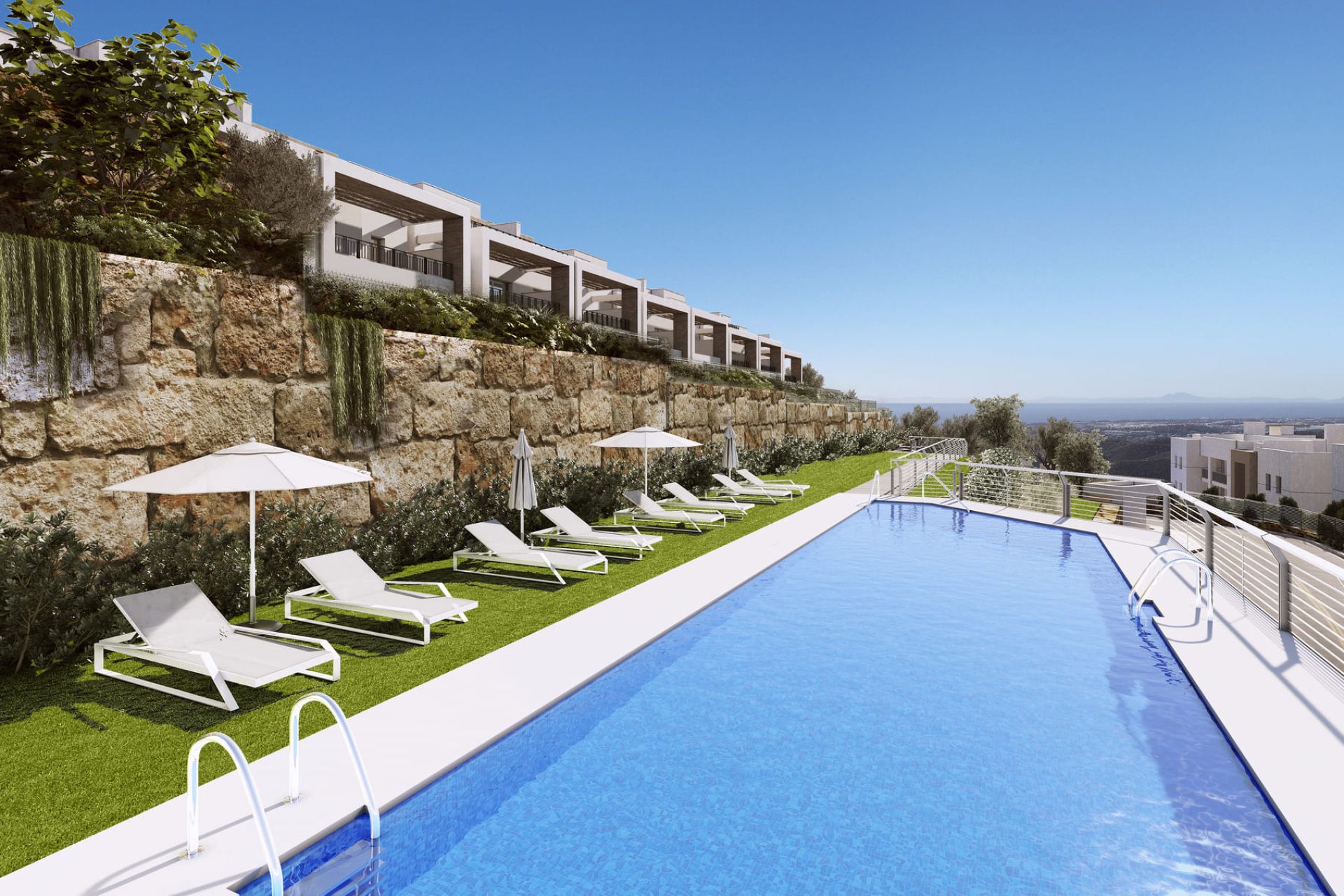 Obra nueva - Adosado - Cerros del Lago - Costa del Sol