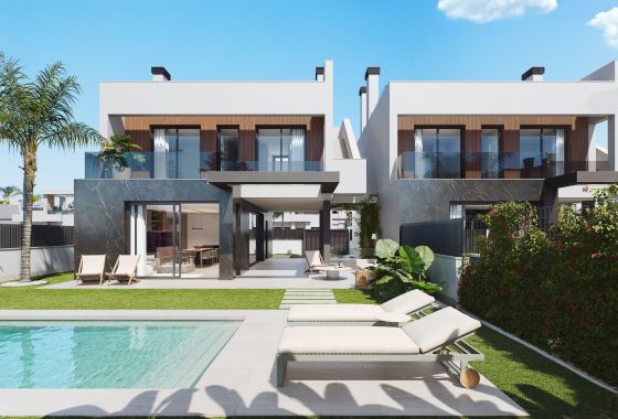 Semi-detached house · New Build - Santa Rosalía · Murcia