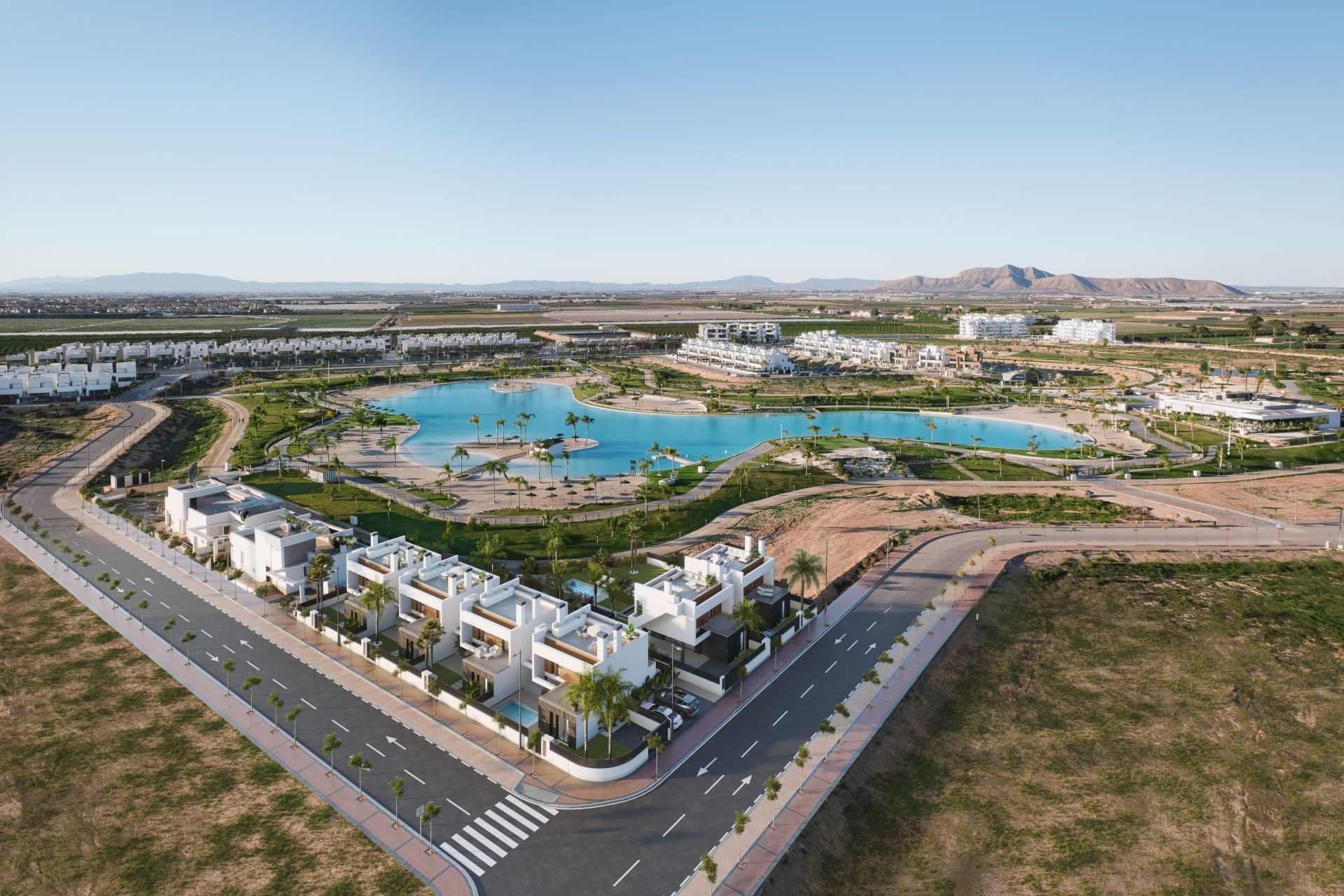 Neue Gebäude - Doppelhaushälfte - Santa Rosalía - Costa Calida