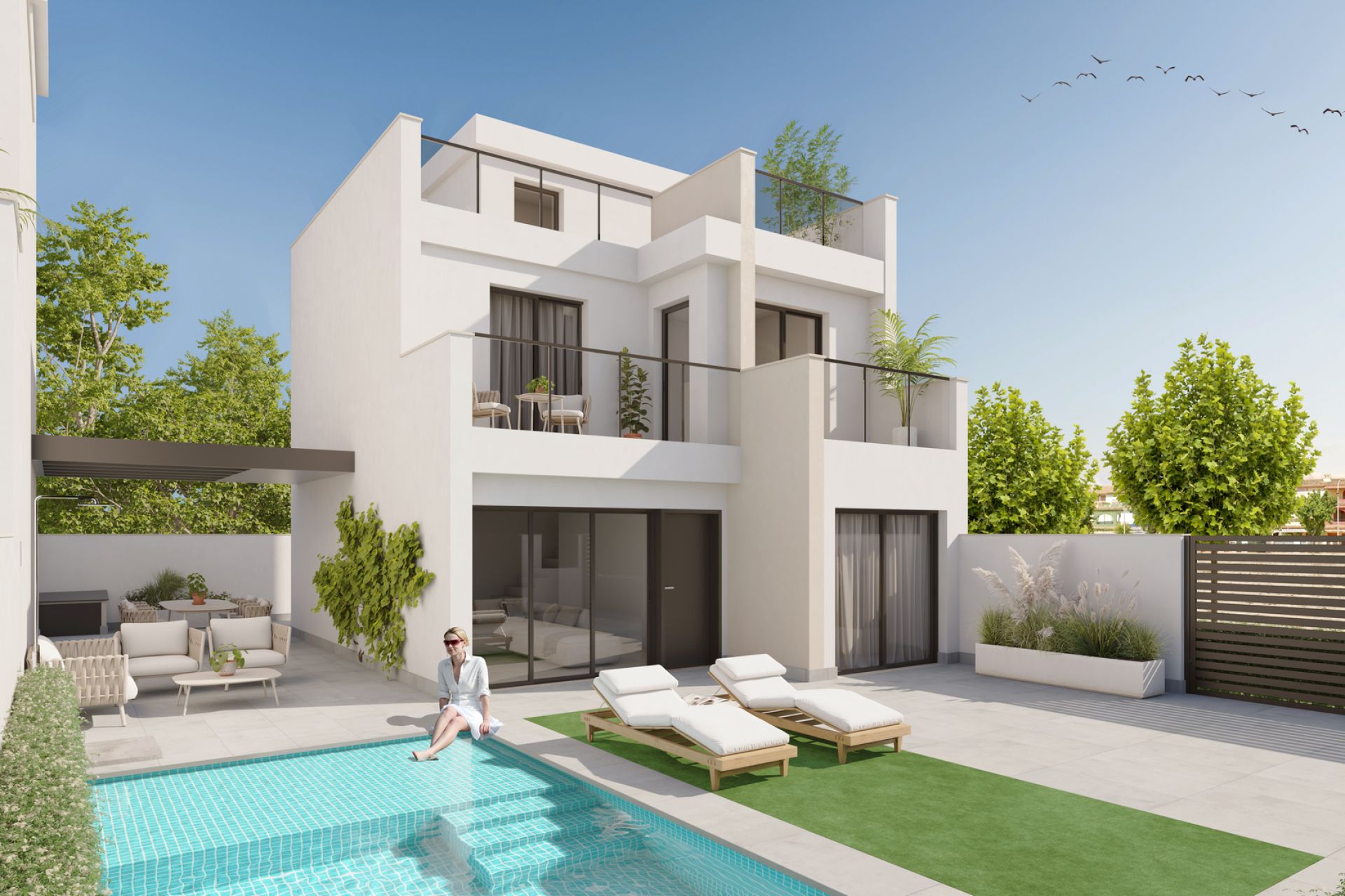 Neue Gebäude - Villa - Los Alcázares - Costa Calida