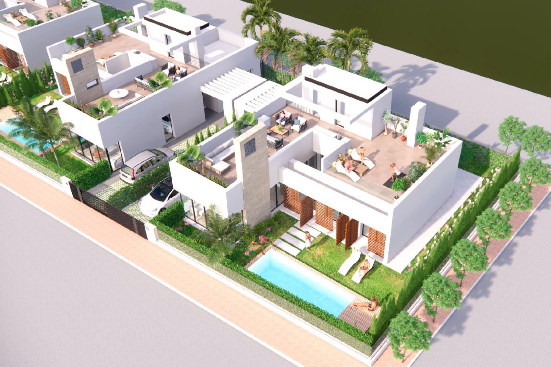 Obra nueva - Villa - Santa Rosalía - Costa Calida