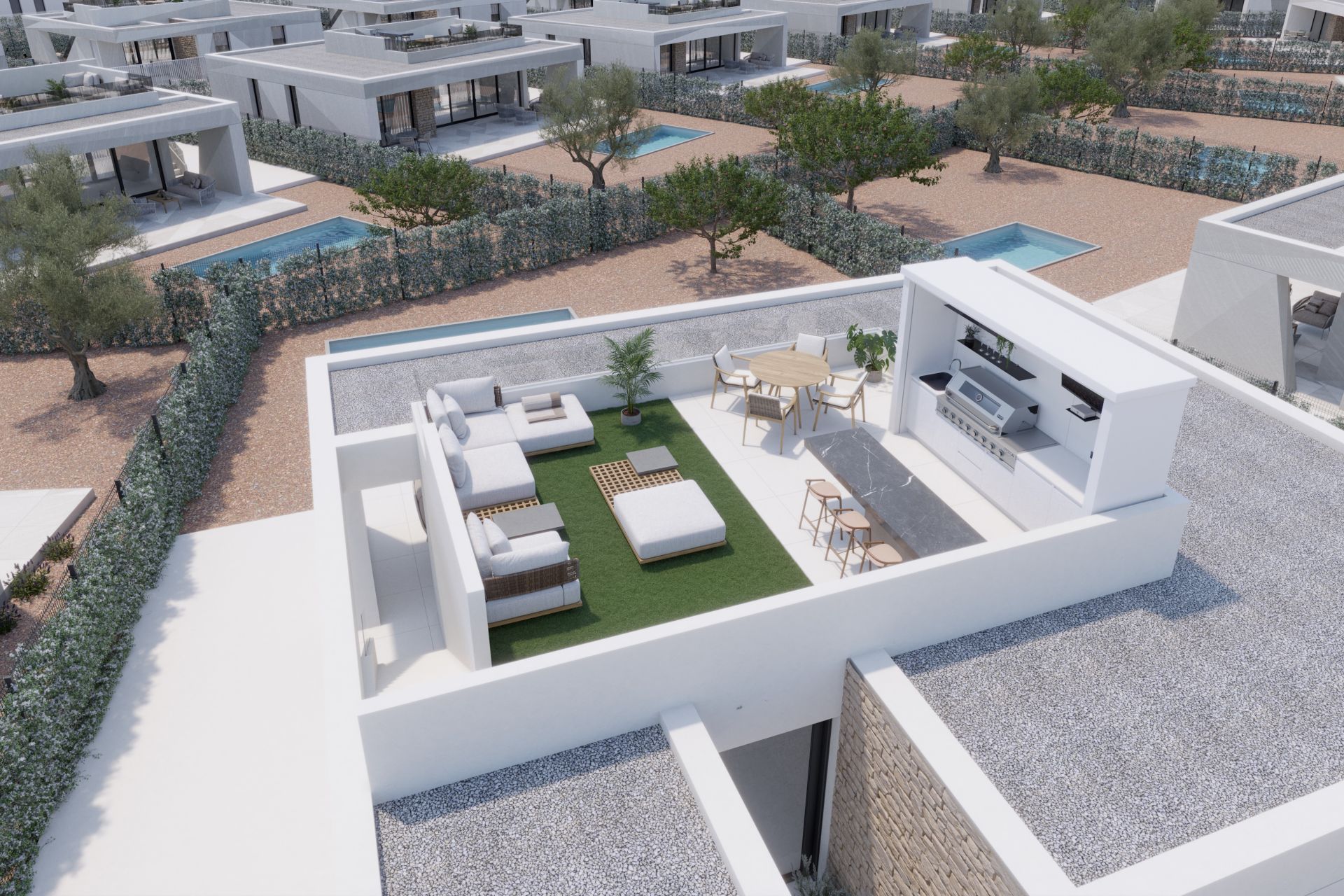 Neue Gebäude - Villa - Hacienda del Alamo Golf - Costa Calida