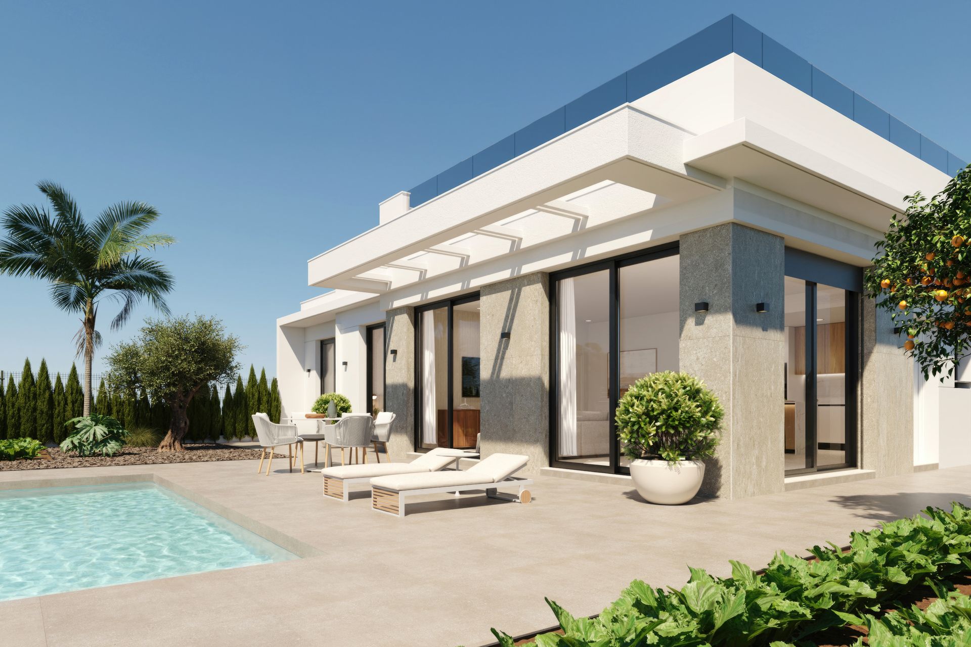 Neue Gebäude - Villa - Hacienda del Alamo Golf - Costa Calida