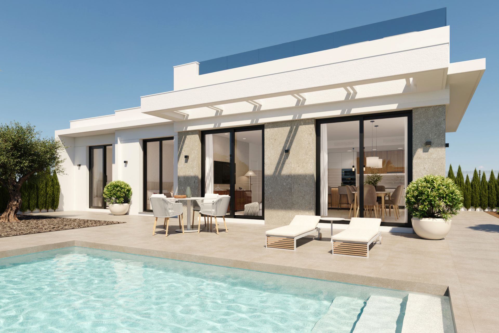 Neue Gebäude - Villa - Hacienda del Alamo Golf - Costa Calida