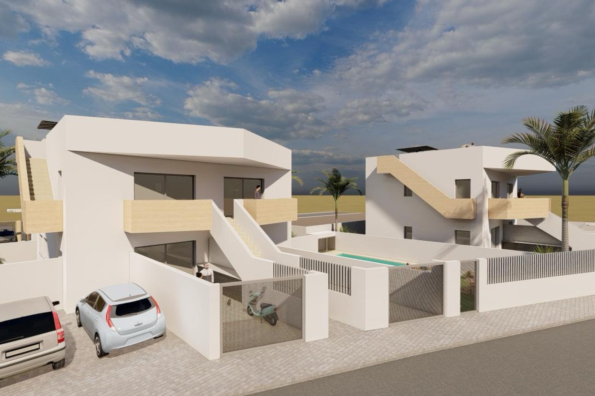 新建筑 - 联排别墅 - Mazarrón - Costa Calida