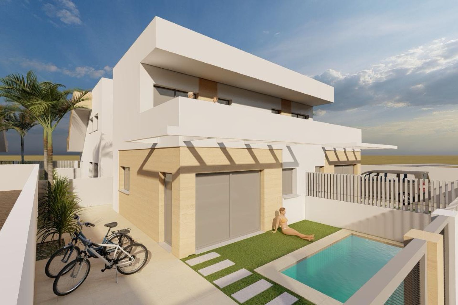 新建筑 - 联排别墅 - Mazarrón - Costa Calida