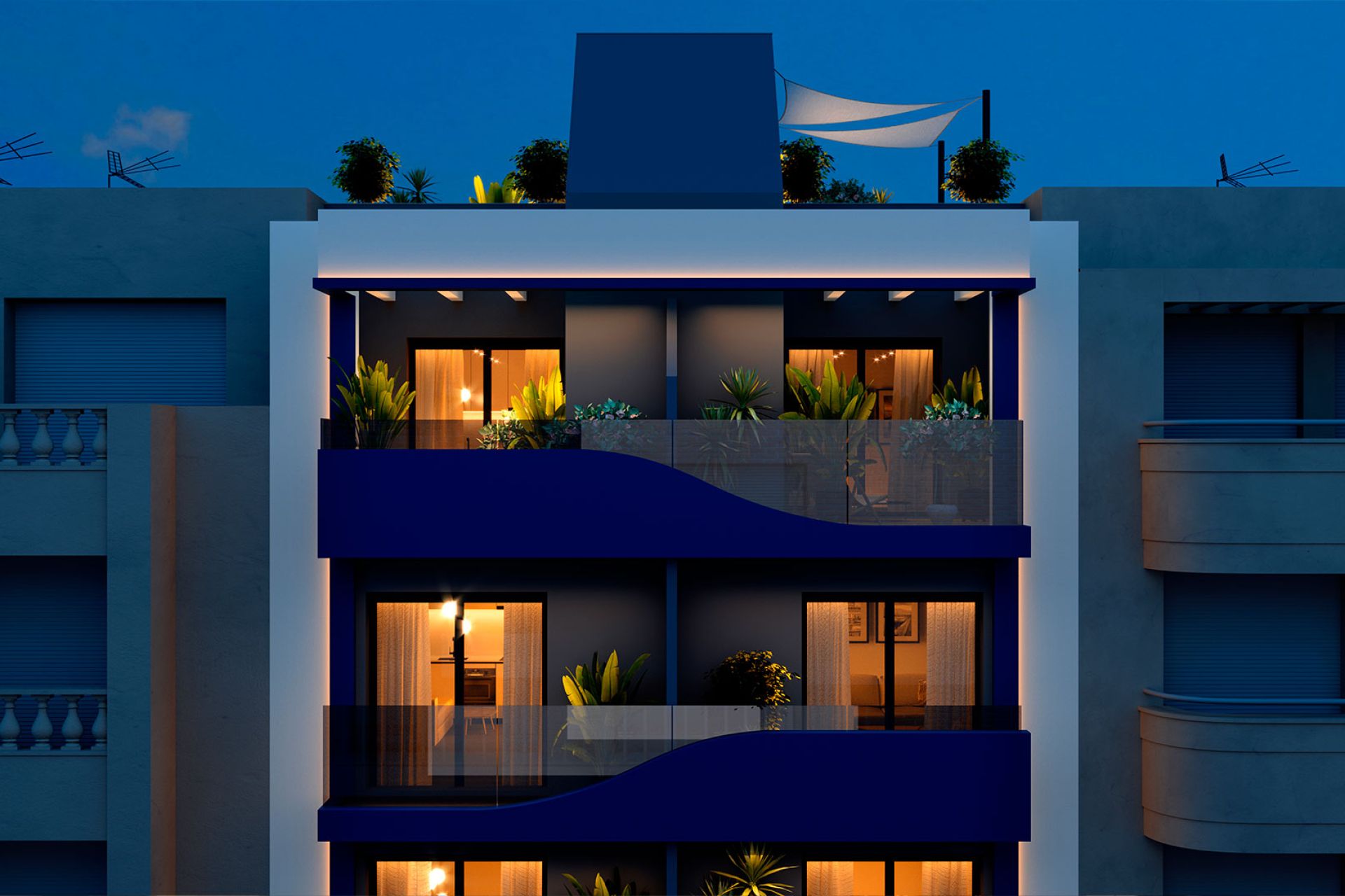 新建筑 - 顶层公寓 - Torrevieja - Costa Blanca South
