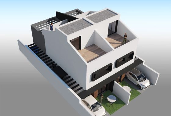 新建筑 - 半独立式洋房 - San Javier - Costa Calida
