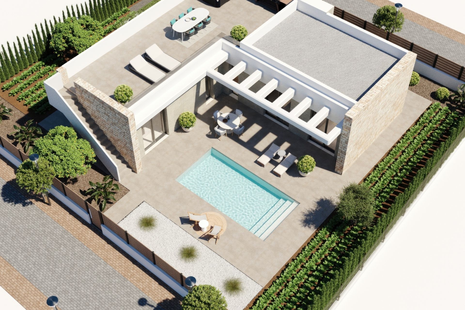 Neue Gebäude - Villa - Hacienda del Alamo Golf - Costa Calida