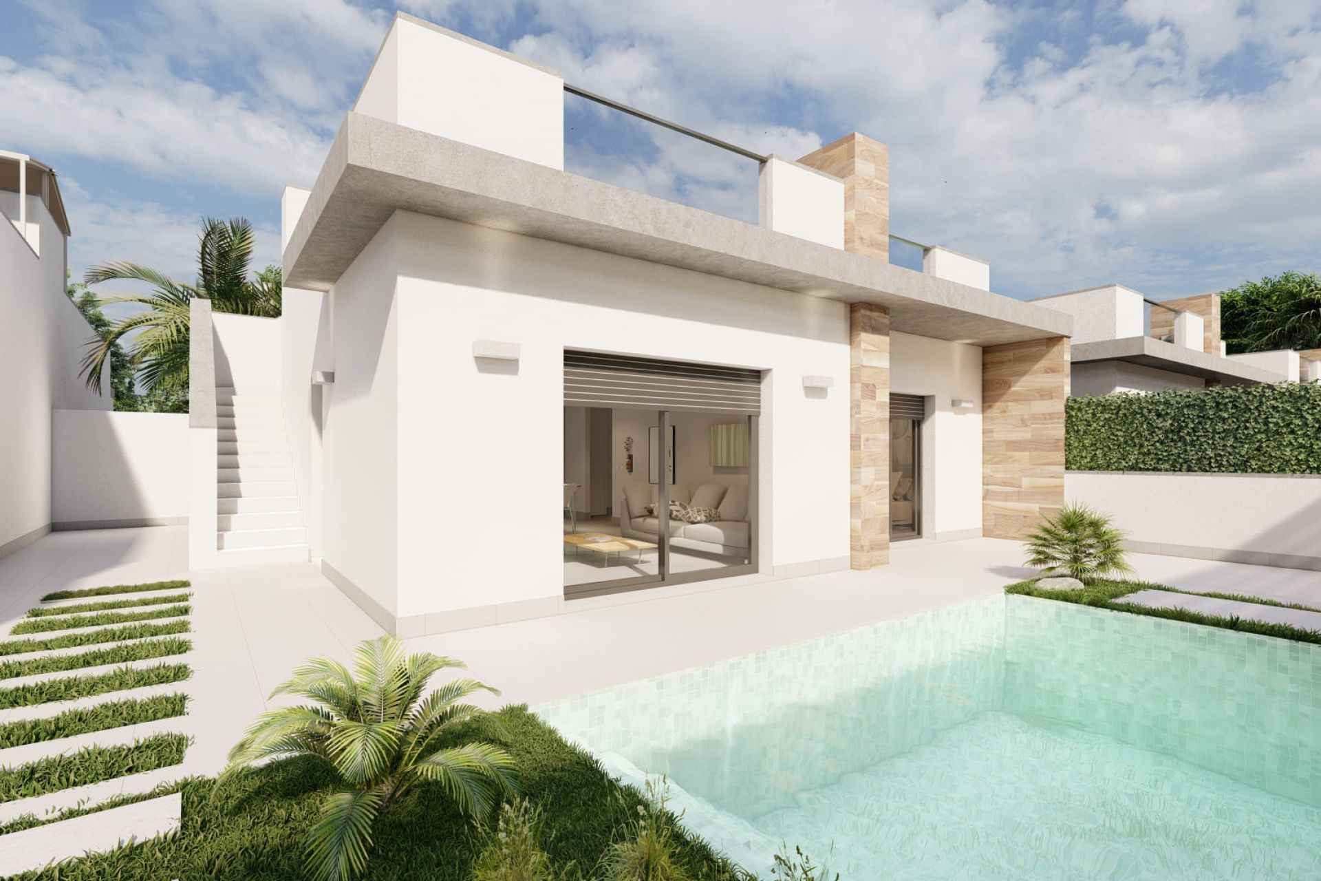 Obra nueva - Villa - Roldán - Costa Calida