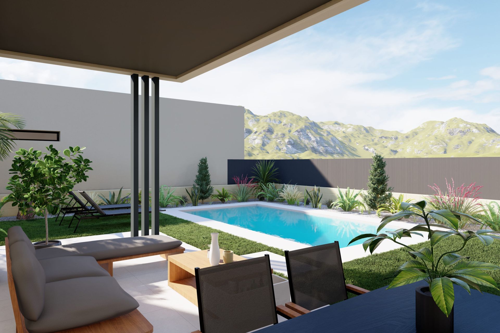 Obra nueva - Villa - Altaona Golf & Country Village - Costa Calida