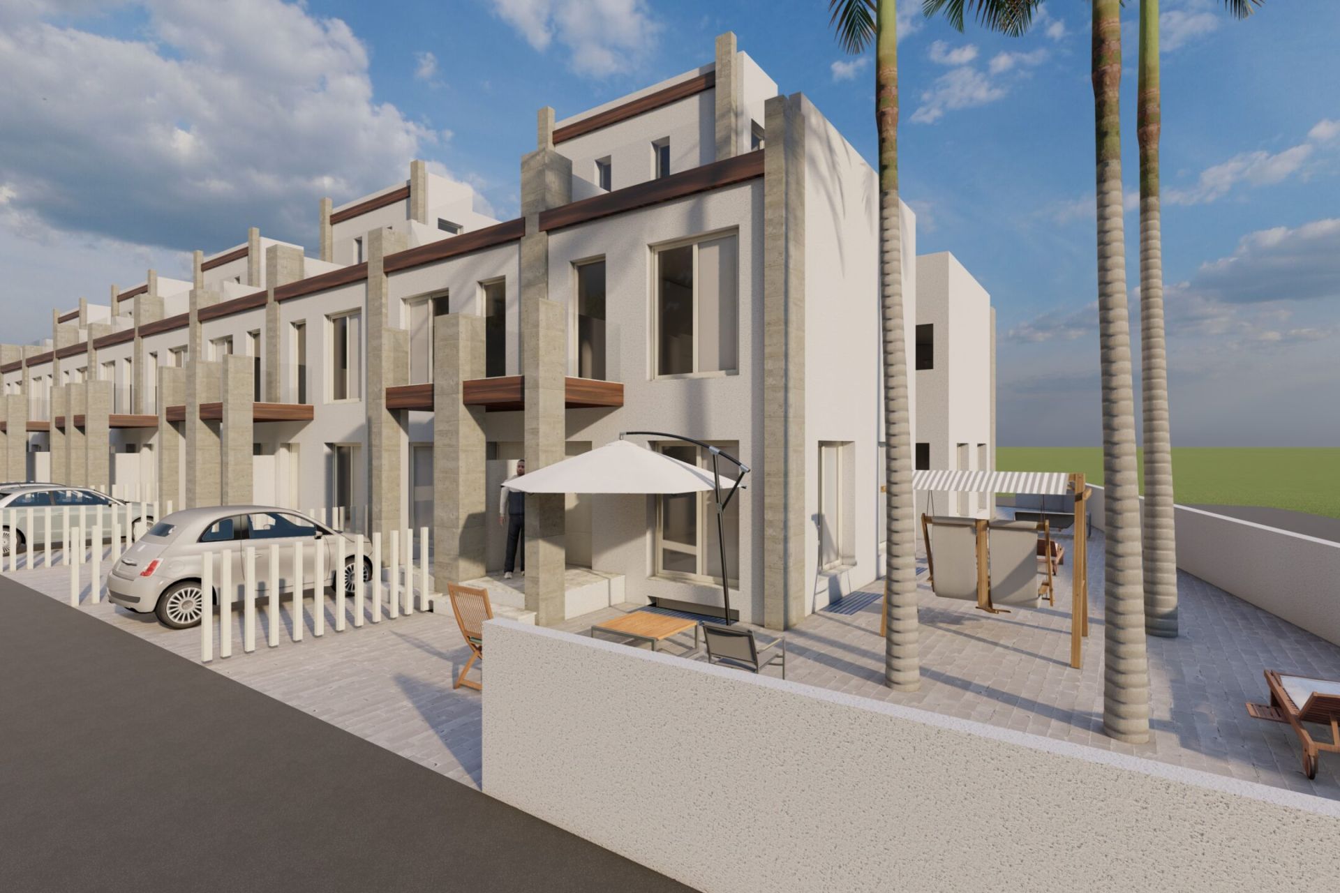 Obra nueva - Chalet Pareado - Gran Alacant - Costa Blanca Sur