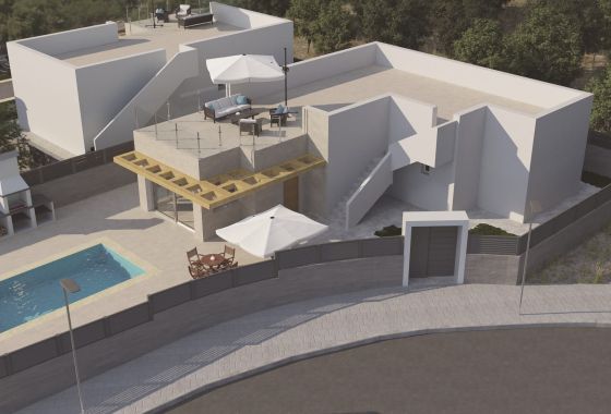 Villa · New Build - Polop · Alicante