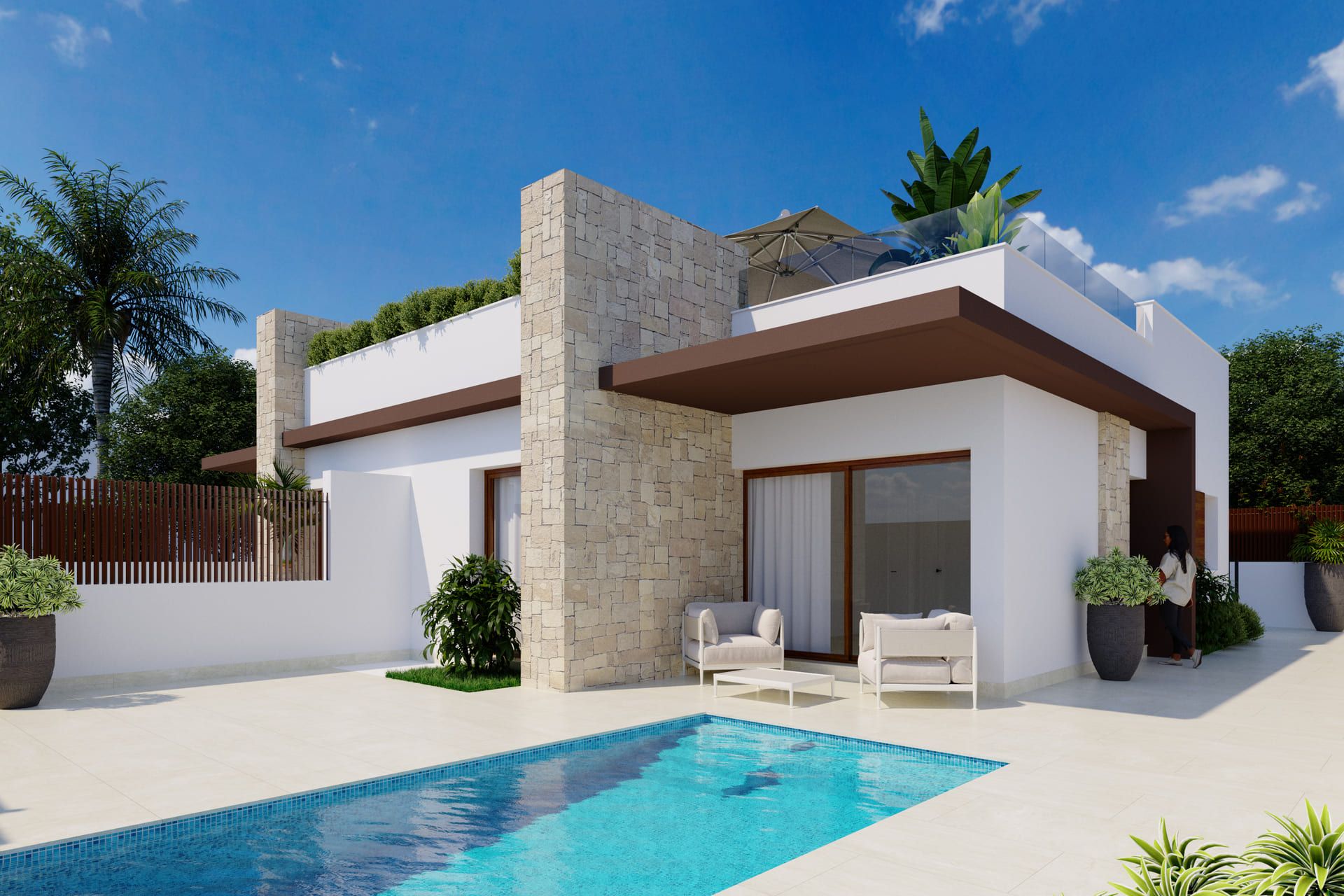 Townhouses in Orihuela Costa with Private Pool — Image 24