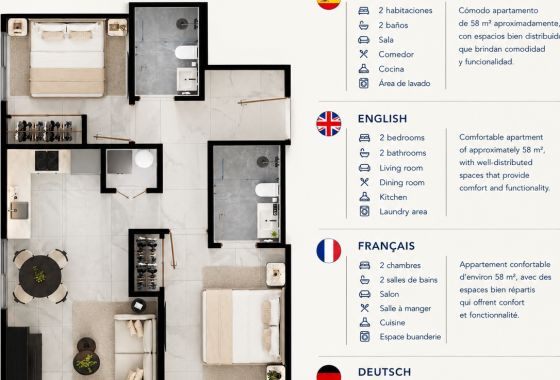Apartment · New Build - Santo Domingo Este · Santo Domingo