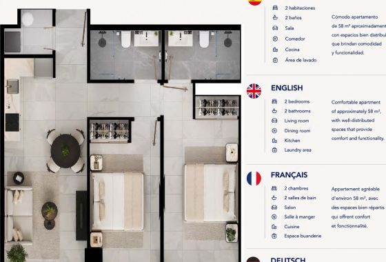 Apartment · New Build - Santo Domingo Este · Santo Domingo