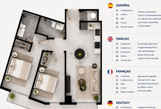 Apartment · New Build - Santo Domingo Este · Santo Domingo