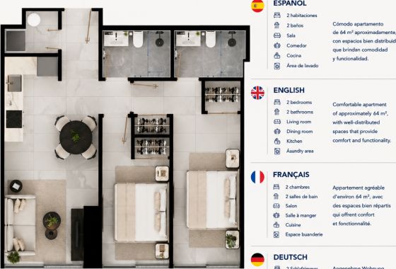 Apartment · New Build - Santo Domingo Este · Santo Domingo