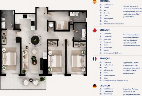 Apartment · New Build - Santo Domingo Este · Santo Domingo