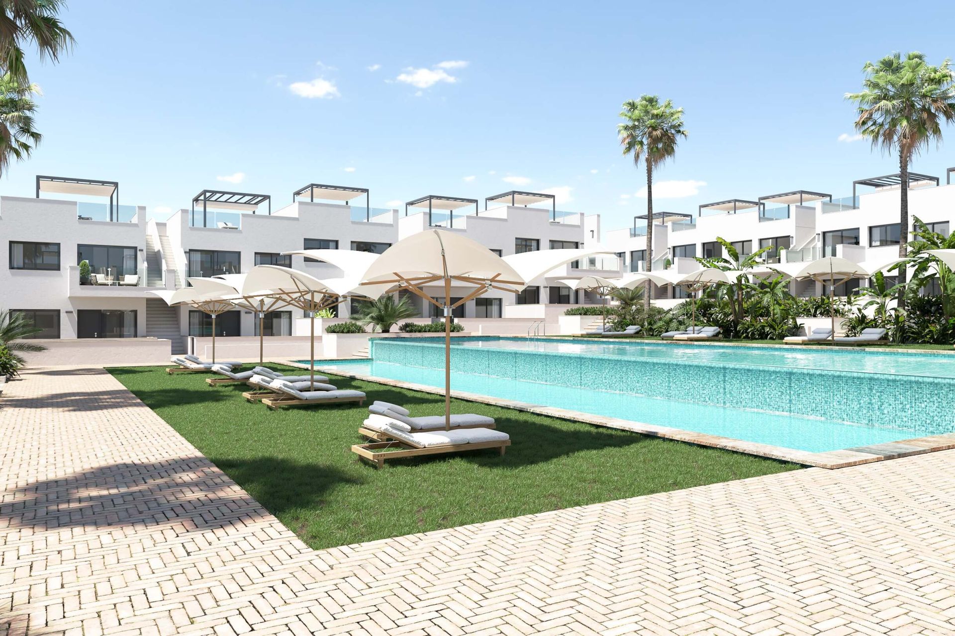 Bungalows in Torrevieja with Pool and Jacuzzi — Image 12