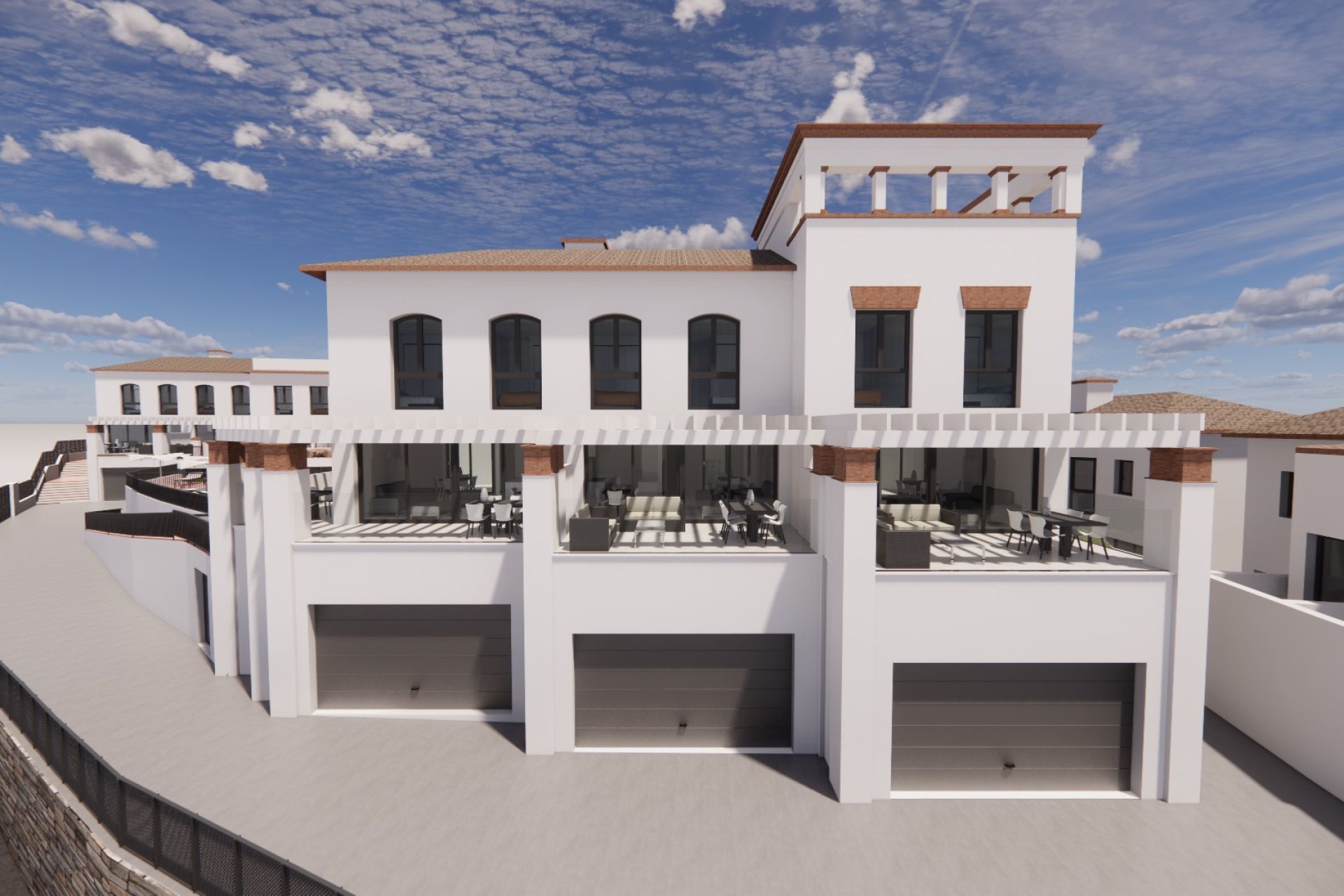 Townhouses in El Peñoncillo with Sea Views — Image 1