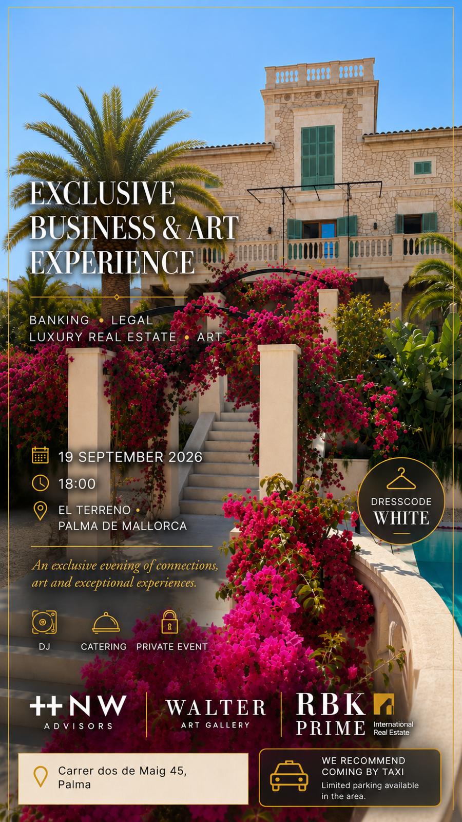 EXCLUSIVE BUSINESS & ART EXPERIENCE